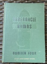 Tabernacle Hymns Number Four 1955 Green Hardcover Hymnal Vintage Book USA - $12.00