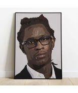 Young Thug Poster: Limited Edition Art for True Hip-Hop Aficionados - $29.99+