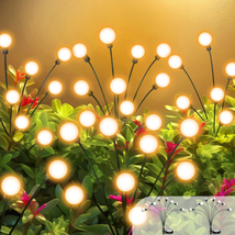 ULAIYO Solar Lights for Outside, Brighter 16 LED Solar Garden Lights, Du... - £20.31 GBP