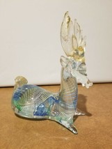 Murano Italy Art Glass Deer Figurine Mid Century MCM - £79.32 GBP