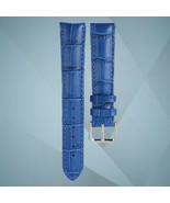 12/14/16 mm Blue Genuine Leather Watch Strap - 12mm 14mm 16mm Lug Watch ... - £4.89 GBP