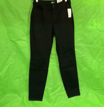 Style &amp; Co Curvy-Fit Skinny Bling Pocket Black Jeans Black 4 - £21.54 GBP