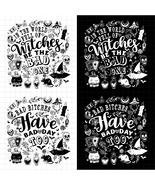 Bad Bitches Have Bad Day Too PNG, Witchy Gothic Quote PNG, Halloween Shi... - $2.50