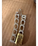 Raro, Vintage 1960&#39;s Orologio da Donna Cinturino Argento 1509-YW 9/16 Fi... - $700.78 MXN