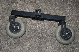 HOVEROUND MPV 5 POWER WHEELCHAIR FRONT WHEEL ASSEMBLY W BAR 7/22 516c2 - $106.20