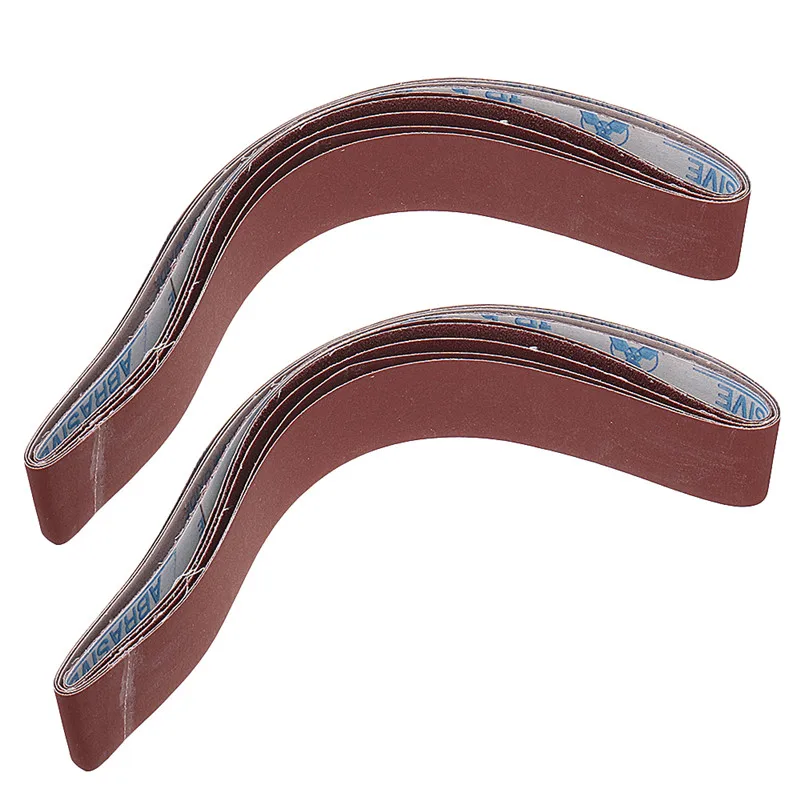 10pcs 40 to 1000 Grit 40mm x 740mm Sanding Belts For Angle Grinder Belt Sander A - £175.29 GBP