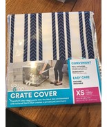 You &amp; Me Striped Dog Crate Cover, XS FITS 19L x 12.5W x 14H Ships N 24h - $36.51