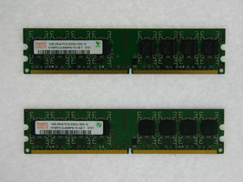 HYMP512U64BP8-Y5 2GB 2X1GB PC-5300 DDR2 667 667Mhz 240Pin Non-ECC Dimm Hynix - £16.89 GBP