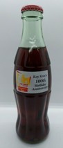 Coca-Cola 2002 Glass Bottle 8 oz. Ray Kroc&#39;s 100th Birthday Anniversary  - $19.79