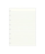Filofax A5 Ruled Notes for Refillable Notebook - White  - $15.26 CAD