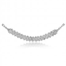 Diana M Jewels 3.00 Cts Diamond Cluster Bar Link Bracelet Size One Size - $32,832.24 MXN