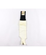 NOS Vintage 80s Adult OSFA Nylon Stirrup Sport Socks Soccer Socks White ... - $375.38 MXN
