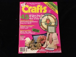 Crafts Magazine January 1988 All New How-To’s To Ring in the Year of Crafters - £7.97 GBP