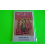 MARY MULARI DESIGNS &quot;Totes to Go&quot; Sewing Pattern. 5 New Shapely Tote Bag... - $95.00 MXN