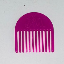 Jem &amp; The Hologram Doll Hair Accessory Pink Comb Pick Rock &amp; Curl Truly - £7.78 GBP