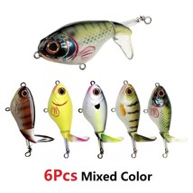 6Pcs/lot 75mm 17g Pencil lure Set Topwater spinner Fishing lures 2020 b whopper  - £96.29 GBP
