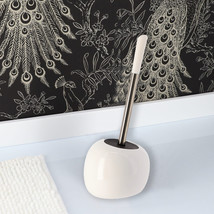 PISE Freestanding White Toilet Brush and Holder Set - £23.09 GBP