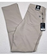 FootJoy FJ Men’s Performance Golf Pants Khaki Flat-Front 30x34 New With ... - $76.32 CAD