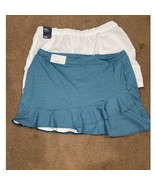 XXL Bundle White Shorts Lady Hagen Skort 2 Summer Beach Golf Pool Womens... - $41.76