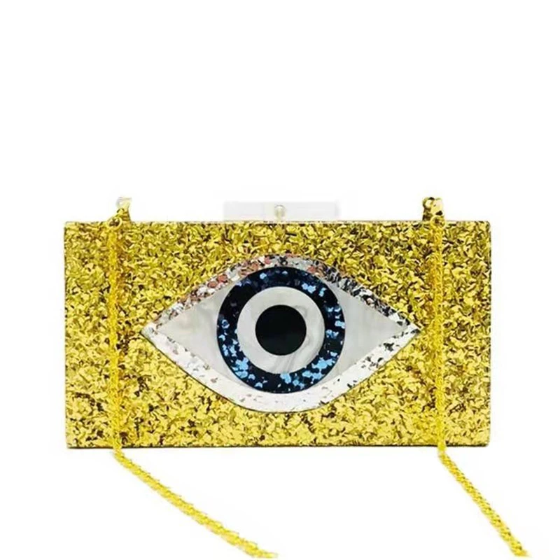   Acrylic Evening Bag  work Handbag  Glitter Bling-Bling Women&#39;s Wallet Chic  Cr - £75.43 GBP