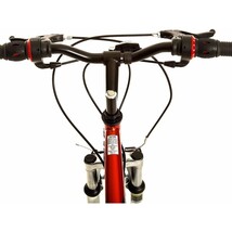 Titan Pathfinder 26 Inch 18-Speed Womens Mountain Bike Suspension Red White New. image 6