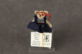 Nos Little Gem Teddy Bear Mohair Toy Le Miniature Sassie Linda Spiegel 569/2000 - £19.69 GBP