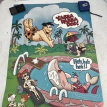 Flintstones Barney Original 1986 Vintage Cartoon Yabba Dabba Doo Poster 21x32 - £11.90 GBP