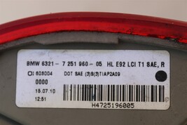 11-13 BMW E92 M3 328i 335i LCi Coupe Outer Taillight Light Lamp Pasngr Right RH  image 8