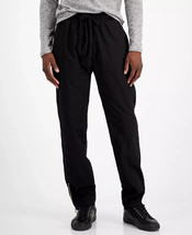 Sanctuary Men&#39;s All Cotton Quilted Ripstop Joggers in Black-Size 2XL - £47.95 GBP
