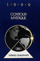 1999 Ford Contour &amp; Mercury Mystique Electrical Wiring Diagram Manual Ewd Oem - £12.63 GBP