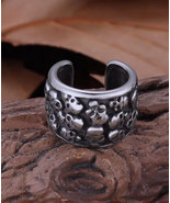 Skull cluster silver ear cuff - €11,09 EUR