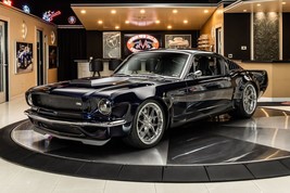 1965 Mustang fastback Gloss black | 24x36 inch POSTER | vintage classic car - £16.16 GBP