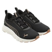 PUMA Women&#39;s Flex Lite Sneaker - Wolking Shoes (Black, 7) - $41.99