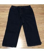 LRL Lauren Jeans Co. Ralph Lauren Capri Jeans Size 10 Cropped Stretch Denim - €15,45 EUR