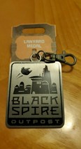 Disney Parks Black Spire Outpost Star Wars Lanyard Medal Pin Trading new Batuu - £9.49 GBP