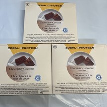 Ideal Protein Chocolatey Coconut bars 3 boxes BB 03/31/2025 FREE Ship - £80.72 GBP