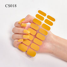 Full Size Nail Wraps Stickers Manicure 3D Strips CA Model #CS018 - $4.40