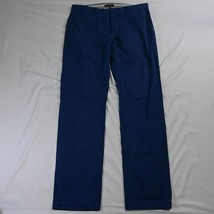 Banana Republic 35 x 36 Royal Blue Emerson Straight Mens Chino Pants - £19.97 GBP