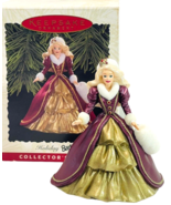 1994 Hallmark Holiday Barbie 4th In Collector&#39;s Series Keepsake Ornament - $8.08 CAD