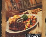 TGI Friday&#39;s Restaurant Folder Home of Jack Daniels Grill - $27.72