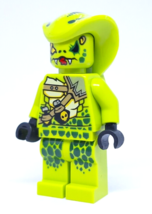 Lego Ninjago Lasha Green Snake Minifigure Venomari Scout 9447 9562 njo051 - £6.52 GBP