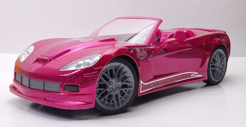 Barbie Pink Metallic Cruisin Corvette R/C Car Toys R Us Exclusive C6 *NO REMOTE* Item image 14