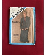 Vtg Simplicity 6657 Skirt Jacket Misses Sz 12 14 16 Uncut FF - €5,94 EUR
