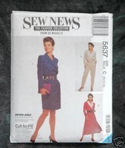 5637 Sew News McCall&#39;s Misses&#39; Dresses &amp; Jumpsuit - $2.00