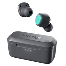 VINYL by Skullcandy True Wireless Bluetooth Earbuds Grey/Teal (V2VYW-N299) - £31.86 GBP