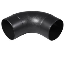 70105 4" Elbow Dust Hose Connector, Black, 4", 90 Degree Elbow - £17.57 GBP