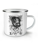Beast Devil Wolf NEW Enamel Tea Mug 10 oz | Wellcoda - £20.48 GBP