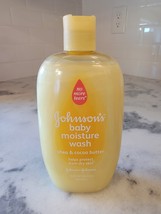 Johnsons Shea &amp; Cocoa Butter Baby Moisture Wash 15 fl oz Discontinued Fo... - $18.80