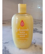 Johnsons Shea &amp; Cocoa Butter Baby Moisture Wash 15 fl oz Discontinued Fo... - $18.80