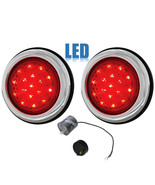 3-3/4&quot; LED Flush Mount Truck Brake Tail Light Turn Signal Light &amp; Flashe... - $104.95